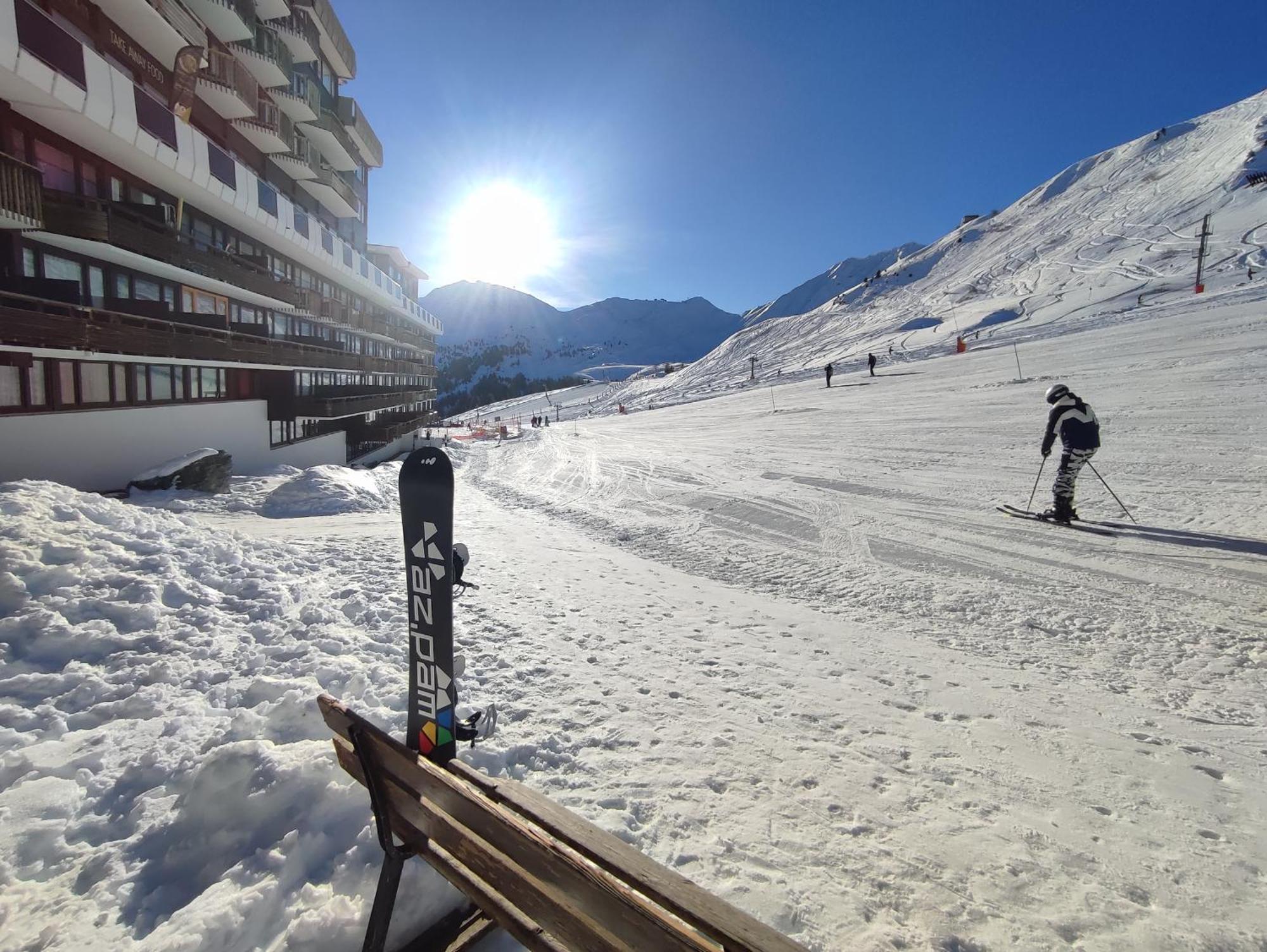 Studio Cosy 2100M Pied Des Pistes-Direct To Ski Slopes-Ski In Ski Out-La Plagne Aime 2000 Exteriér fotografie